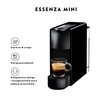 Ekspres KRUPS Nespresso Essenza Mini XN1108 Czarny Kolor Czarny