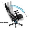 Fotel DIABLO CHAIRS X-Player 2.0 Normal Size Czarno-czarny Regulowane oparcie Tak