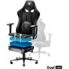 Fotel DIABLO CHAIRS X-Player 2.0 Normal Size Czarno-czarny Zagłówek Tak