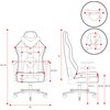 Fotel DIABLO CHAIRS X-Player 2.0 Normal Size Czarno-czarny Regulacja podłokietników Góra - dół