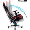 Fotel DIABLO CHAIRS X-Player 2.0 King Size Czarno-czerwony Regulowane oparcie Tak