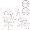 Fotel DIABLO CHAIRS X-Player 2.0 King Size Czarno-czarny Regulacja podłokietników Góra - dół