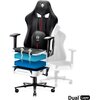 Fotel DIABLO CHAIRS X-Player 2.0 King Size Biało-czarny Zagłówek Tak