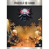 Puzzle CENEGA Wiedźmin: Playing Gwent (1000 elementów) Seria Wiedźmin