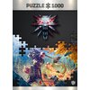 Puzzle CENEGA Wiedźmin: Griffin Fight (1000 elementów) Seria Wiedźmin