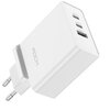 Ładowarka sieciowa ROCK GaN 65W Biały Rodzaj złącza USB - 1 szt.
