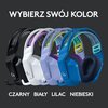 Słuchawki LOGITECH G733 Lightspeed Bezprzewodowe, Nauszne, Dźwięk przestrzenny Fioletowy Mikrofon Tak