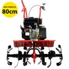 Glebogryzarka spalinowa GREENSO GB901-R Rato R210C z napędem 5.2kW Szerokość robocza [cm] 80