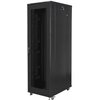 Szafa RACK LANBERG 19" 42U FF01-8042-23B 800 x 1000 mm, Stojąca Czarny Wysokość wewnętrzna 42U