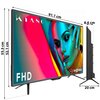 Telewizor KIANO Slim 40 40" LED Full HD Smart TV Nie