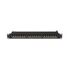 Patch panel LANBERG PPS7-1024-B Mocowanie Czteropunktowe doczołowe