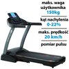 Bieżnia elektryczna EB FIT Tech Run W4.0 2206.47W 20km/h