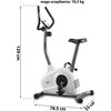 Rower magnetyczny EB FIT B620 Rodzaj roweru Pionowy