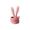 Kabel USB-C - USB-C  FRESH N REBEL 1.5 m Dusty Pink Różowy Długość [m] 1.5