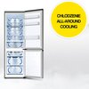 Lodówka SAMSUNG RB38T675DS9 No Frost 203cm Srebrna All-Around Cooling,  Humidity Fresh+ Bezszronowa (No Frost) Pełny No Frost