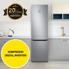 Lodówka SAMSUNG RB38T675DS9 No Frost 203cm Srebrna All-Around Cooling,  Humidity Fresh+ Kolor / wykończenie boków Inox