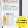 Lodówka SAMSUNG RB38T675DS9 No Frost 203cm Srebrna All-Around Cooling,  Humidity Fresh+ Funkcje Zmiana kierunku otwierania drzwi, Szybkie chłodzenie, Szybkie zamrażanie, Komora zero