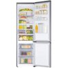 Lodówka SAMSUNG RB38T675DS9 No Frost 203cm Srebrna All-Around Cooling,  Humidity Fresh+ Pojemność [l] 276 chłodziarka + 114 zamrażarka