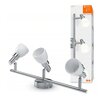 Lampa sufitowa LEDVANCE LED Spot G9 3X2W 827 Srebrny Zasilanie Sieciowe