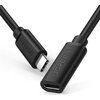Kabel USB-C - USB-C UGREEN ED008 60W 0.5 m Czarny Długość [m] 0.5