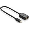Adapter Micro HDMI - HDMI UGREEN 0.22 m Typ kabla HDMI - Micro HDMI