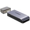 Czytnik kart SD/MicroSD UGREEN CM180 Srebrny Szerokość [mm] 33