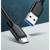 Kabel USB - USB-C UGREEN US184 1.5m Czarny Typ USB-A - USB Typ-C