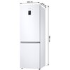 Lodówka SAMSUNG RB34T671EWW EF No frost 185.3cm Biała Czas utrzymania temperatury w przypadku braku zasilania [h] 18