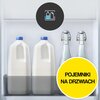 Lodówka SAMSUNG RB34T671EWW EF No frost 185.3cm Biała Funkcje Zmiana kierunku otwierania drzwi, Szybkie chłodzenie, Szybkie zamrażanie