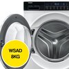 Pralka HAIER I-Pro 7 HW80-B14979-S 8kg 1400 obr Zużycie energii na 100 cykli [kWh] 47 kWh = 54.05 zł