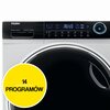 Pralka HAIER I-Pro 7 HW80-B14979-S 8kg 1400 obr Funkcje Funkcje parowe, Silnik inwerterowy, Wyświetlacz elektroniczny
