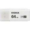 Pendrive KIOXIA Hayabusa U301 USB 3.0 64GB Biały