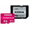 Karta pamięci KIOXIA Exceria Plus microSDXC 64GB Adapter w zestawie Tak