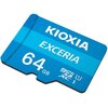 Karta pamięci KIOXIA Exceria microSDXC 64GB Klasa prędkości UHS-I / U1