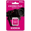 Karta pamięci KIOXIA Exceria Plus SDXC 512GB Adapter w zestawie Nie