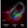 Słuchawki MAD DOG GH800 gamingowe podświetlenie RGB dźwięk przestrzenny 7.1 Regulacja głośności Tak