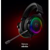Słuchawki MAD DOG GH800 gamingowe podświetlenie RGB dźwięk przestrzenny 7.1 Dźwięk przestrzenny 7.1