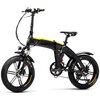 Rower elektryczny DUCATI Scrambler SCR-E Sport M17 20 cali Czarno-żółty Przeznaczony Dla mężczyzny