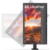 Monitor LG UltraFine 32UN880 31.5" 3840x2160px IPS Nowa klasa energetyczna G