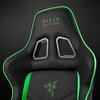 Fotel RAZER Tarok Pro by Zen Czarno-zielony Regulowane oparcie Tak