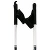 Kijki trekkingowe BEST SPORTING 512293 (84 - 140 cm) Czarno-srebrny Kolor dominujący Czarno-srebrny