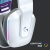 Słuchawki LOGITECH G733 Lightspeed Bezprzewodowe, Nauszne, Dźwięk przestrzenny Biały Dźwięk przestrzenny DTS Headphone:X v2.0