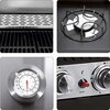 Grill gazowy YATO YG-20017 20.2 kW 78 x 42 cm Liczba rusztów 3