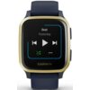 Zegarek sportowy GARMIN Venu Sq Music Granatowo-złoty Rozmiar wyświetlacza [cal] 1.3