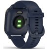 Zegarek sportowy GARMIN Venu Sq Music Granatowo-złoty Komunikacja Bluetooth