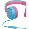 Słuchawki nauszne JBL JR310 Różowo-niebieski Przeznaczenie Dla dzieci