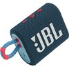 Głośnik mobilny JBL Go3 Niebiesko-różowy Czas pracy na akumulatorze [h] 5