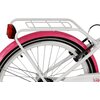 Rower młodzieżowy INDIANA Moena 24 cale dla dziewczynki Biało-różowy Wiek 12 lat