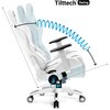 Fotel DIABLO X-ONE 2.0 Normal Size Biało-czarny Dla dzieci Nie