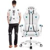 Fotel DIABLO X-ONE 2.0 King Size Biało-czarny Regulowane oparcie Tak